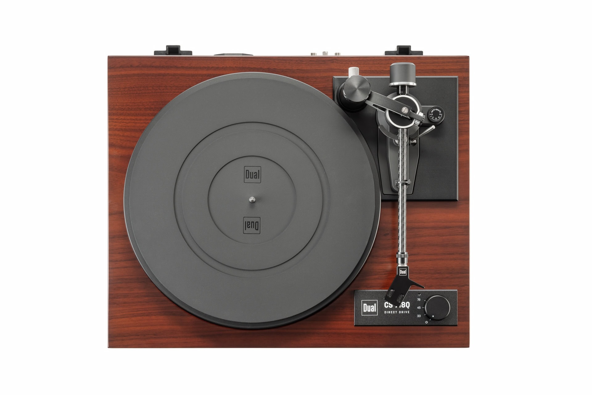 CS 718Q Walnuss Turntable