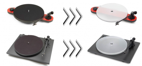 Pro-Ject Acryl it E Plattenteller-Upgrade