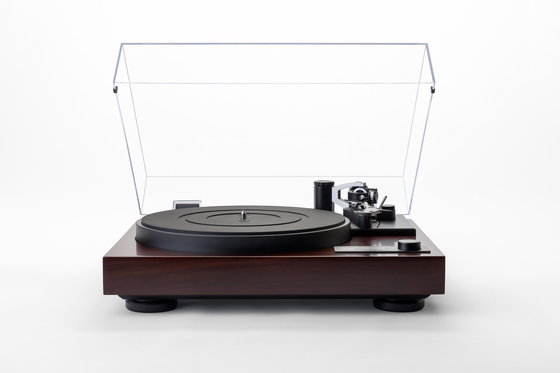 CS 718Q Walnuss Turntable