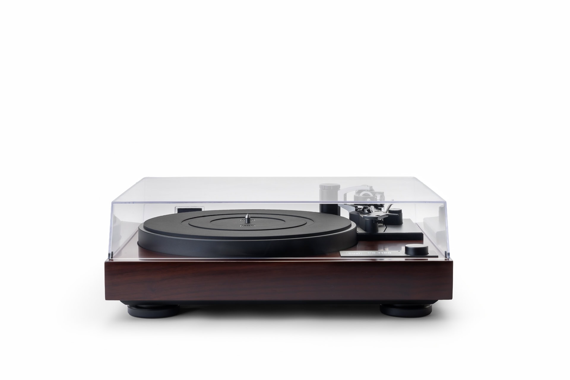 CS 718Q Walnuss Turntable