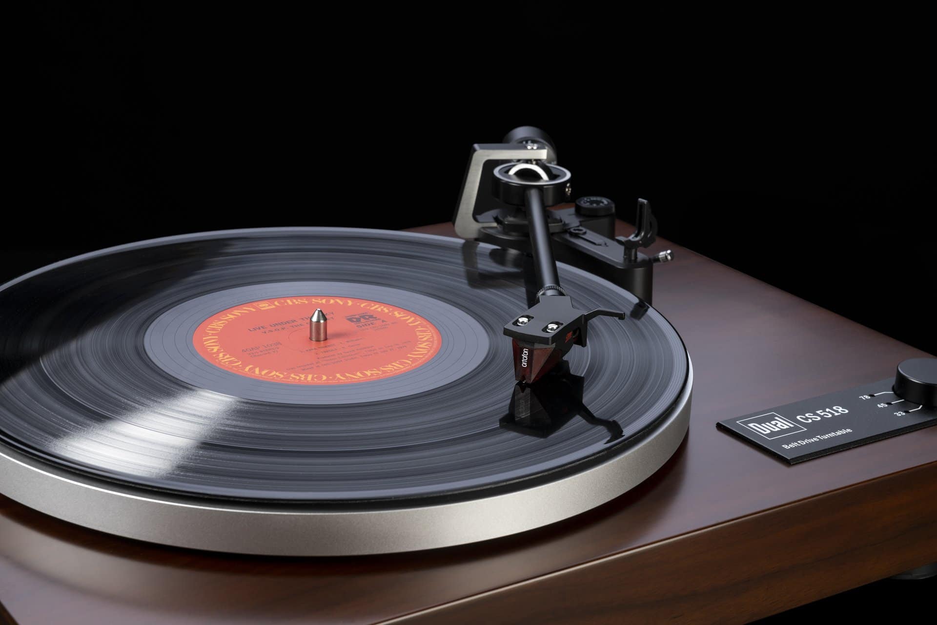 CS 518 Walnuss Turntable
